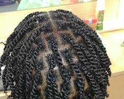 Twists sur Cheveux Naturels